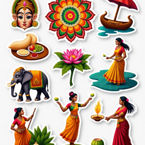 Festive India - Sticker Sheet v29